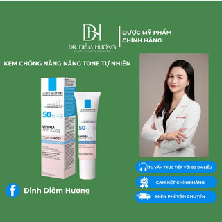 KEM CHỐNG NẮNG NÂNG TONE TỰ NHIÊN LAROCHE POSAY TONE - UP ROSY