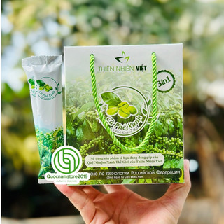 Cà Phê Xanh kháng mỡ hộp 10 & 30gói chính hãng