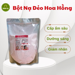 Bột mặt nạ dẻo Hoa Hồng Collagen cấp ẩm, dưỡng trắng sáng da, tăng sinh collagen
