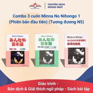 Sách tiếng Nhật - Minna No Nihongo Sơ Cấp 1 Nhật ngữ Sơ cấp (Tiếng Nhật cho mọi người)