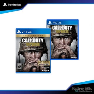 Đĩa game ps4 Call of duty wwii Gold Edition