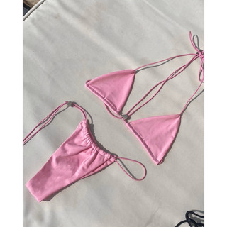[AERE] - Tiny Bikini set bơi 2 mảnh màu hồng
