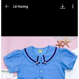  áo xanh biển học sinh 