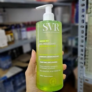 Sữa Rửa Mặt Dịu Nhẹ SVR Sebiaclear Gel Moussant Làm Sạch Sâu Không Gây Khô Da