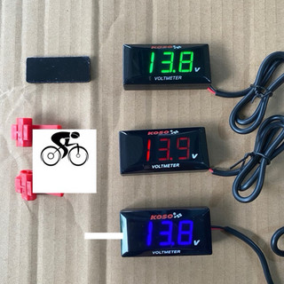 Đồng hồ báo vol 5v-48v-60v-150v koso cho xe máy xe điện