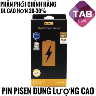 Pin PISEN Dung Lượng Cao Chính Hãng - Bảo Hành 12 Tháng Toàn Quốc