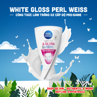 Kem đánh trắng răng Perl Weiss Đức, 50ml, PerlWeiss Expert, Schonheits, Raucher, White Gloss