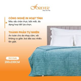 Chăn lông thỏ cao cấp siêu ấm NK Forever
