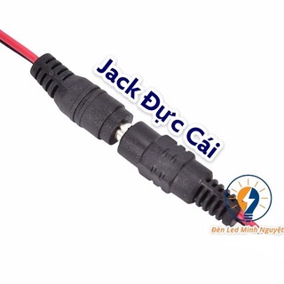 JACK NGUỒN DC 5.5 CÓ DÂY DÙNG CHO ĐÈN LED VÀ CAMERA