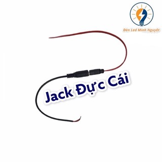 JACK NGUỒN DC 5.5 CÓ DÂY DÙNG CHO ĐÈN LED VÀ CAMERA