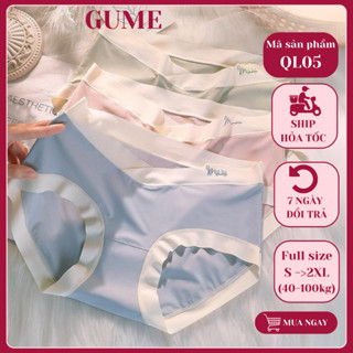 Quần lót bầu cạp chéo, bigsize 80kg, chất THUN TĂM LẠNH, kháng khuẩn, co dãn thoải mái trước và sau sinh - QL05