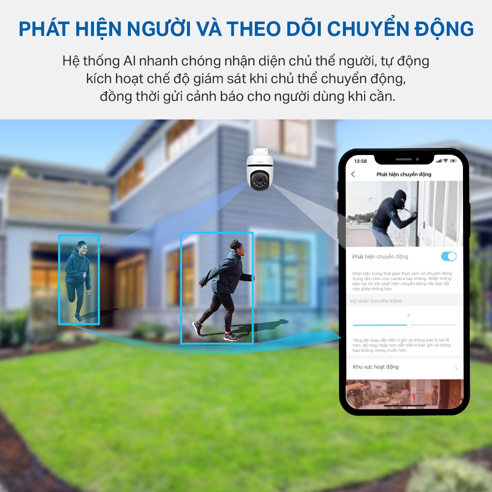 [FullHD, Chống Nước] Tapo Tp-Link TC40 / C510W / C520WS Quét 360 Độ | Phát Hiện Chuyển Động - Nhìn Đêm | BigBuy360 - bigbuy360.vn