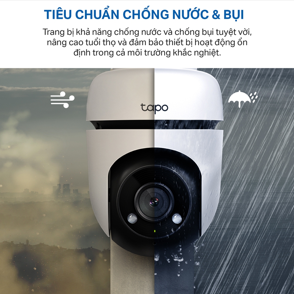 [FullHD, Chống Nước] Tapo Tp-Link TC40 / C510W / C520WS Quét 360 Độ | Phát Hiện Chuyển Động - Nhìn Đêm | BigBuy360 - bigbuy360.vn