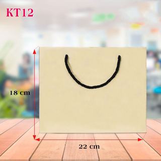Combo 100 Túi giấy kraft KT12 (KT: 18 x 22 x 16)
