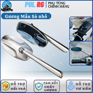 Gương xe máy chiếu hậu Rizoma Elisse xoay 360, cán kèm ốc gắn GR5 cho xe Wave Airblade SH SH Mode