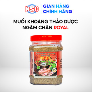 MUỐI KHOÁNG THẢO DƯỢC NGÂM CHÂN ROYAL (CAO CẤP) - 500G (NSC) (Gian hàng chính hãng của Cty CP Muối & TM Nam Định)