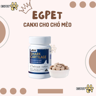 Canxi cho chó mèo, hỗ trợ chắc xương, calcium, vitamin -trị thiếu canxi cho chó mèo
