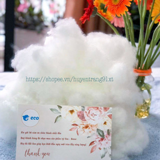 Bông gòn nhân tạo nhồi lõi gối, thú bông, trang trí chụp ảnh, decor siêu mềm mượt