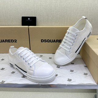 Giày thể thao sneaker nam nữ vải dệt hoạ tiết vân chữ monogram trắng mũi da đế cao su boy phố GS64P