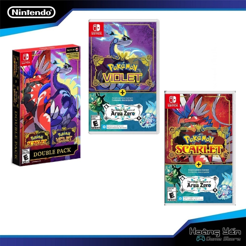 Băng Game Pokemon Scarlet And Pokemon Violet The Hidden Treasure Of Area Zero Nintendo Switch