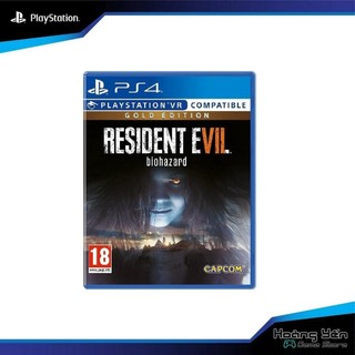 [Mã 99ELHA giảm 7% đơn 300K] Đĩa game ps4 Resident evil 7 Biohazard Gold Edition