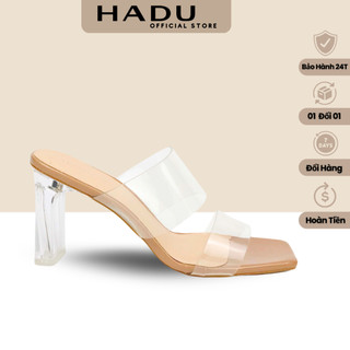 Dép Cao Gót 7P Quai Mika Trong HADU GD59 Hàng Cao Cấp Êm Mềm Sườn 4 Lớp Vững Chắc BH 24 Tháng
