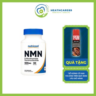 Nutricost nmn 500mg 60 viên nhộng cung cấp năng lượng cho cơ thể