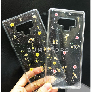 Ốp lưng dẻo hoa khô thật samsung galaxy note 10 / note 10 plus