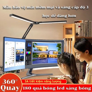 Bảo vệ mắt cấp độ 3 Đèn bàn học làm việc đọc sách chống cận kẹp bàn Pixar, bóng LED đổi màu Chính hãng đèn học để bàn