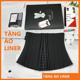 [ TẶNG ÁO LINER ] Đai nịt bụng latex 25 xương co dãn - Gen nịt bụng sau sinh