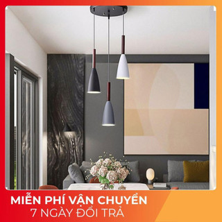 Đèn thả trần đơn trang trí phòng ăn phòng khách , đèn thả trần đơn hình ly dài T16 bảo hành 12 tháng