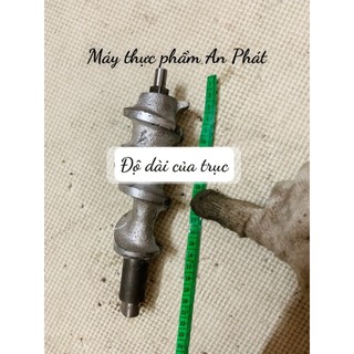 Trục xoắn, ruột xoắn của máy xay đùn cám, xay thịt xương cối gang 12