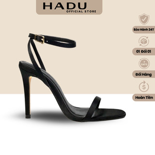 Giày Cao Gót 9P Sandal Quai Mảnh HADU G931 Chất Da PU Cao Cấp Sườn 4 Lớp Vững Chắc BH 24 Tháng