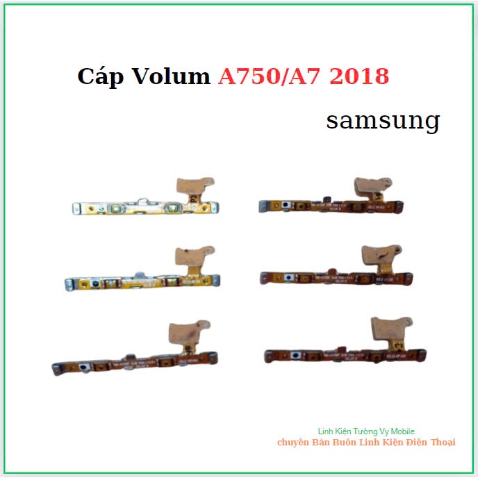 Cáp Volum samsung A750/A7 2018