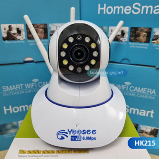(BH 12 THÁNG) Camera WIFI YOOSEE Trong Nhà/Ngoài Trời, Ban Đêm Có Màu, Tiếng Báo Động To, Xoay 360