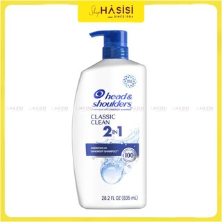 Gội xả h&s - classic clean 2in1 shampoo & conditioner 835ml