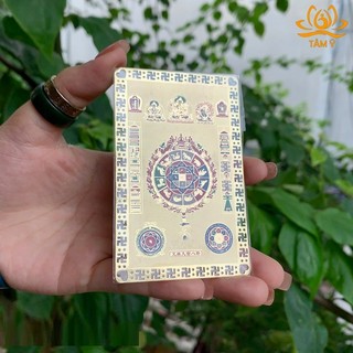 Thẻ bài Văn Thù Cửu Cung Bát Quái