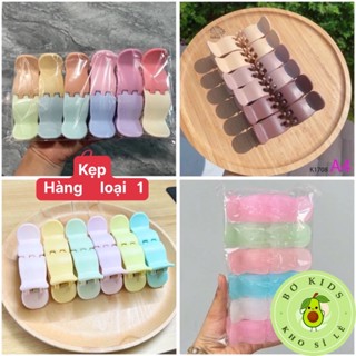 2 SET = 20- 24 Chiếc Kẹp Tóc Càng Cua Đầu Vuông, Đầu Bầu, chéo, mẫu mới, gắp tóc hàng loại 1 giá rẻ