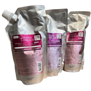 Bộ phục hồi tóc hư tổn 3 bước Milbon Deesse's Nhật Bản 600ml x 3 { New 2024 }