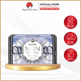 Viên uống NMN Hydro Hyper 12000+ bổ sung thêm thành phần trắng da - Hộp 80 viên Ryochan Mall