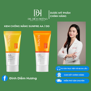 [CHÍNH HÃNG] KEM CHỐNG NẮNG SUNPRE SPF50 60ML HÀNG NHẬP KHẨU