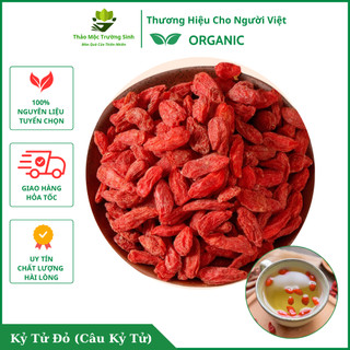  Kỷ Tử Đỏ  Câu Kỉ Tử  100gr Sấy Khô Quả To Đều Tăng Cường Miễn Dịch Cải Thiện Thị Lực Chống Lão Hóa 