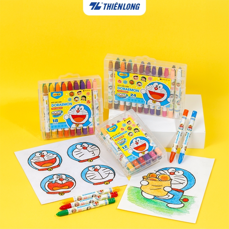 Bút sáp vặn Thiên Long Colokit