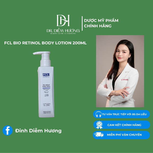 [CHÍNH HÃNG CTY] FCL BIO RETINOL BODY LOTION 200ML