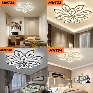 Đèn Ốp Trần 2039 Trang Trí Phòng Khách, Phòng Ngủ, Phòng Bếp, Sang Trọng HIện Đại - Led 3 Chế Độ