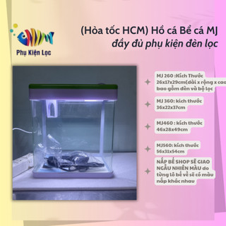 Hồ cá Bể cá MJ đầy đủ phụ kiện đèn lọc