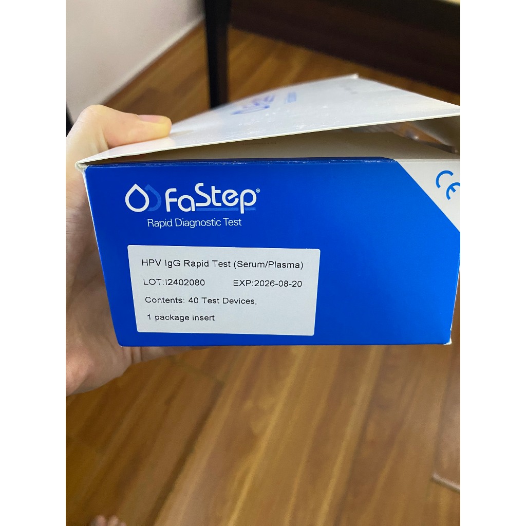 Test HPV type 16&18 (sủi mào gà) - test nhanh hpv fastep chính hãng