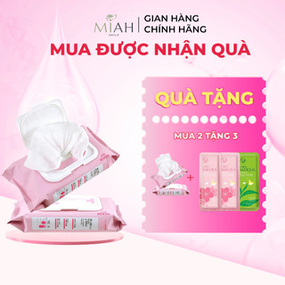 Khăn ướt tẩy trang sena demar make-up remove deep cleansing tissue 45 miếng