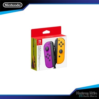 Tay cầm nintendo switch joy con Màu Neon Purple/ Neon Orange - Bảo hành 6 tháng