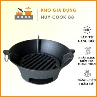 Lò Nướng Than, Bếp Nướng Than Hoa, Nướng Thịt BBQ Huycook88 Dành cho Hàng quán và gia đình
